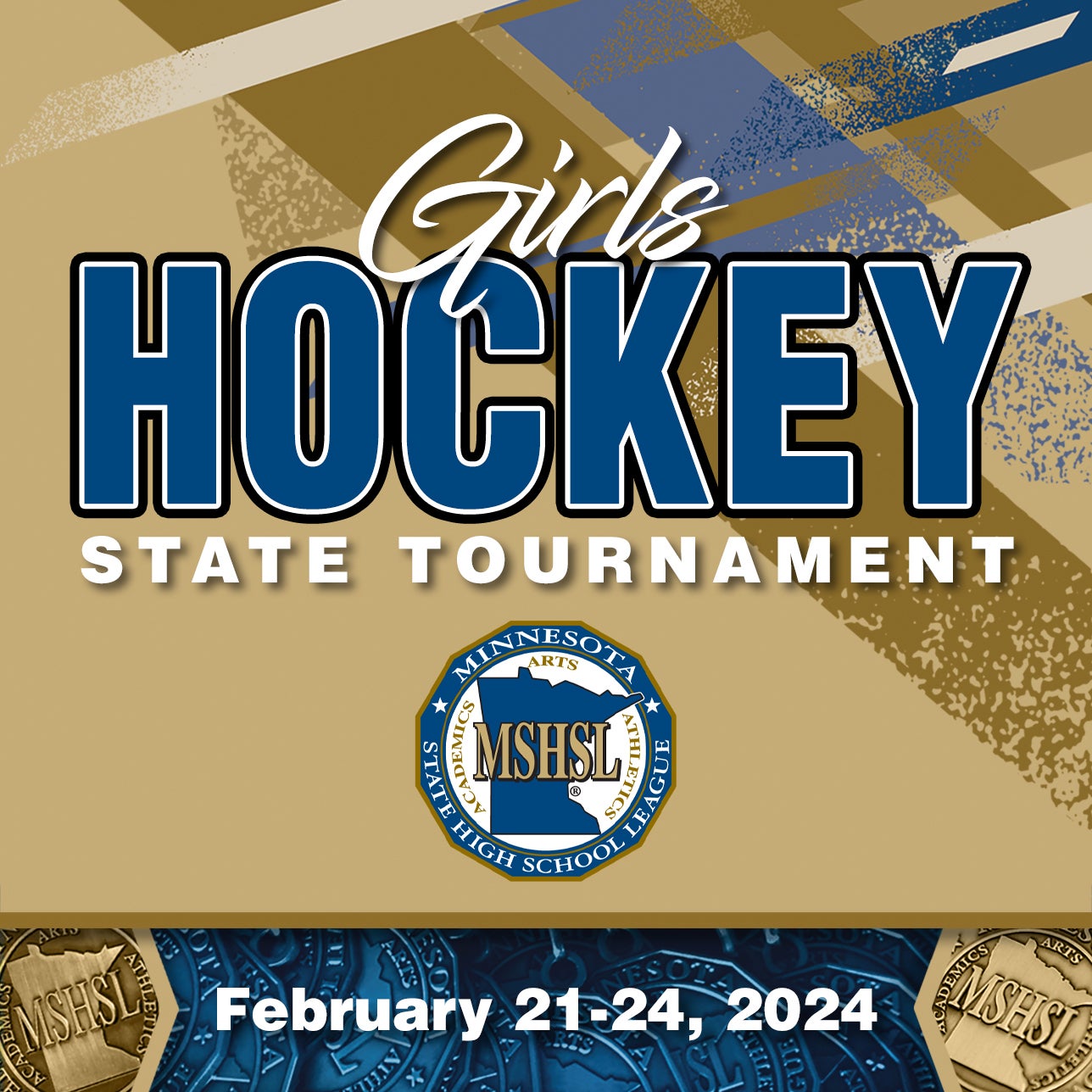 MSHSL Girls Hockey State Tournament Xcel Energy Center