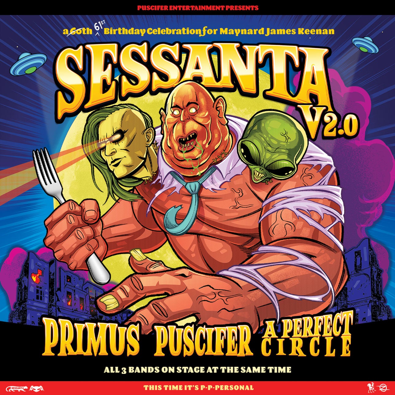 Sessanta V2.0: Primus, Puscifer, A Perfect Circle | Xcel Energy Center